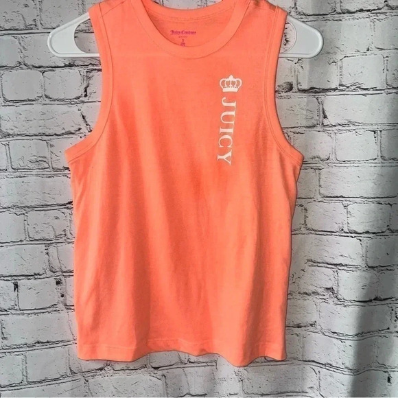 Juicy Couture Sport Bright Orange Athletic Tank Size‎ Small - Picture 1 of 4